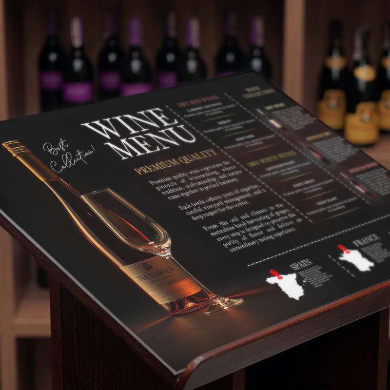 wine menu